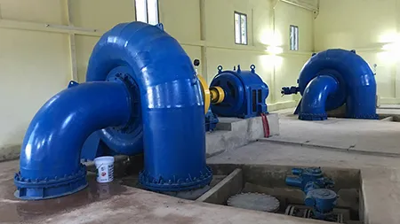 Francis Turbine-Generator Unit at Customer' s Hydropower Plant