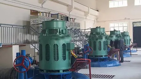 Kaplan Turbine-Generator Unit at Customer' s Hydropower Plant